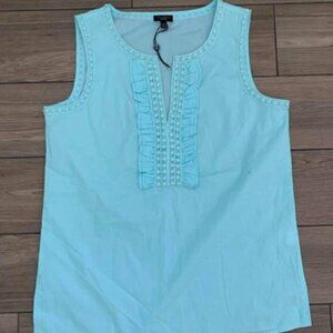 Talbots Sleeveless Cotton Top